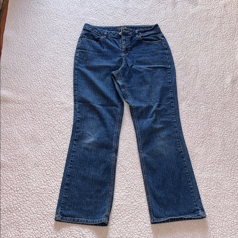 Liz Claiborne Dark Blue Flare Jeans